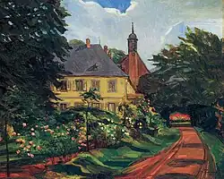 Oprit van stift Neuburg, 1913