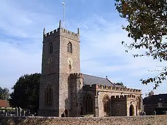 Church of All Saints in Trull