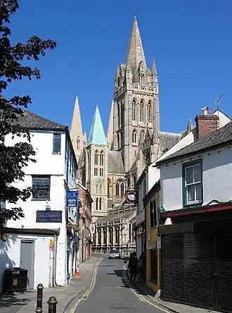 De kathedraal van Truro