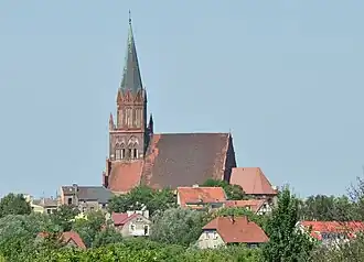 Zicht op de Mariakerk