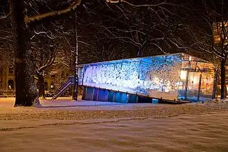 Het Tschumipaviljoen in 2010