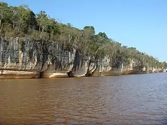 De Manambolo in het natuurreservaat Tsingy de Bemaraha