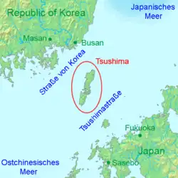 (eiland Tsushima)