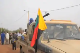 Touareg-rebellen in het noorden van Mali in juli 2012.