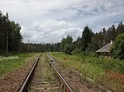 Het voormalige station