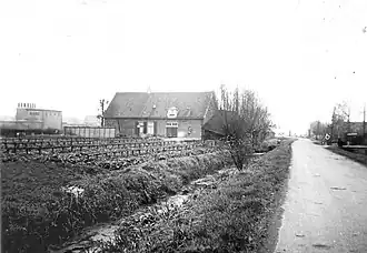 Tuinderij op Zandpad 16 te Utrecht omstreeks 1957