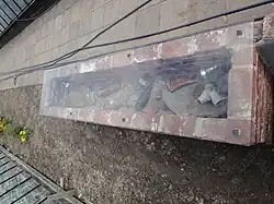 Verzameling scherven die bij opgravingen zijn gevonden