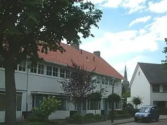 Burghplein met zicht op de Sint-Joriskerk