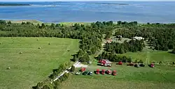 Bijeenkomst van brandweerlieden bij de kust van Hellamaa, 2013