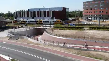 Spoortunnel bij station Winterswijk