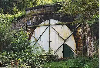 Noordelijk portaal van de Tunnel van Godarville