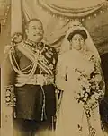 Koning Tupou II en ʻAnaseini Takipō