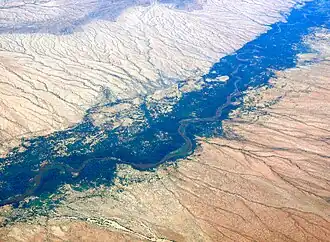 De vallei van de Turkwel