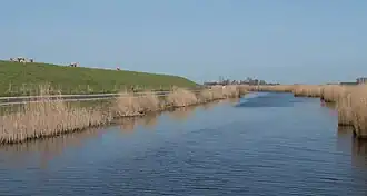 De Westervaart ten noorden van Molkwerum