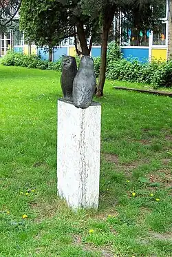 Twee uilen (1969), Rijnhuizenlaan, Utrecht