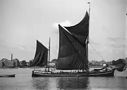 Klipper op de Oude Maas