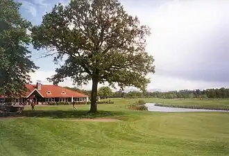 De golfbaan op landgoed Twickel