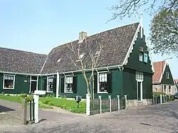 Een typerend West-Fries (ook wel Zaans genoemd) woonhuis