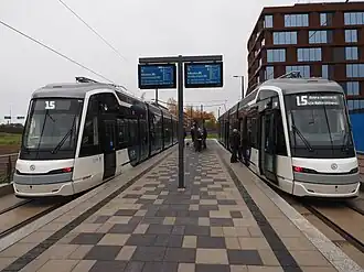 Jokeri-lightrail lijn 15 Keilaniemi
