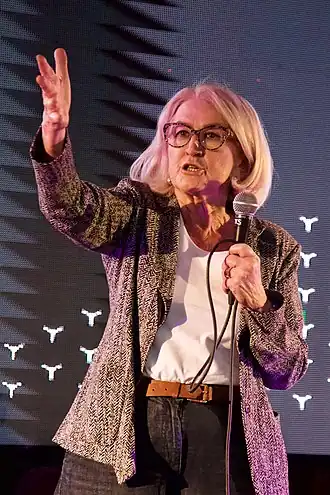 Ann Pettifor in 2018