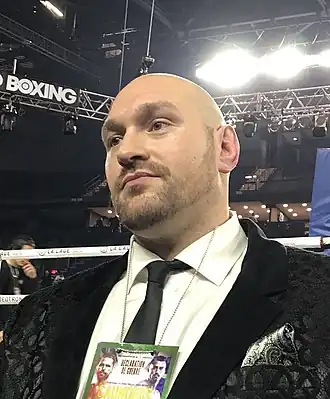 Tyson Fury in 2017
