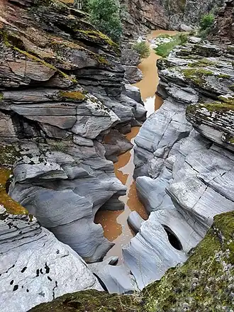 Taşyaran vallei in het district Eşme