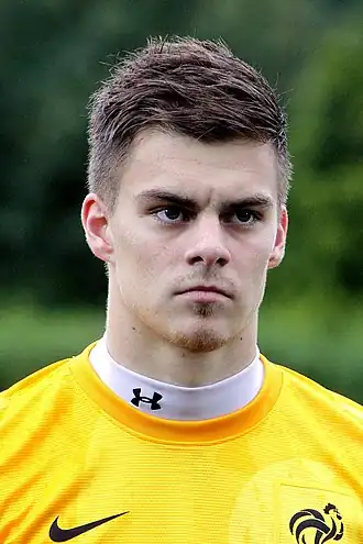 Beunardeau in 2013 als speler van Frankrijk –19