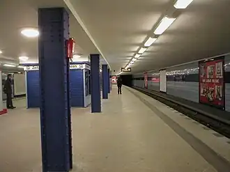 De gerenoveerde perronhal