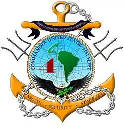 Embleem Amerikaanse vierde vloot