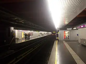 De versprongen perrons