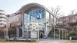 De noordelijke toegang.