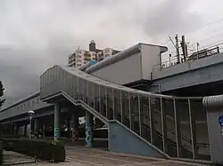 De zuidelijke toegang.