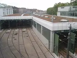 Het depot in het metrotijdperk