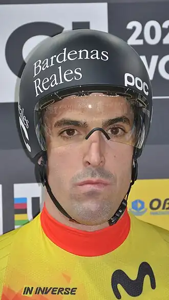 Peralta bij de WK van 2020.