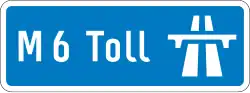 M6 Toll Motorway