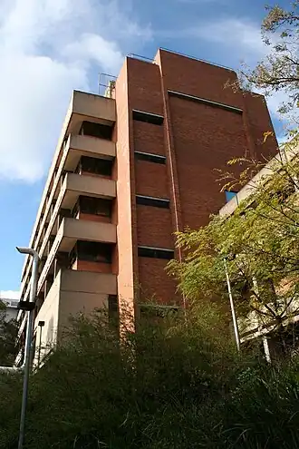 Het Medical Sciences-gebouw van de universiteit van Newcastle