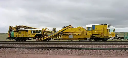 foto trein spooronderhoud