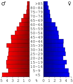 Bevolkingspiramide Atkinson County