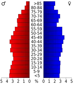 Bevolkingspiramide Galax