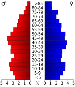 Bevolkingspiramide Hancock County