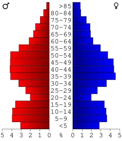 Bevolkingspiramide Harris County
