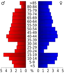Bevolkingspiramide Hitchcock County