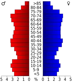 Bevolkingspiramide Marion County