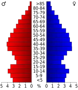 Bevolkingspiramide Nassau County