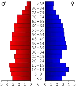 Bevolkingspiramide Ripley County