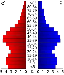 Bevolkingspiramide Snohomish County