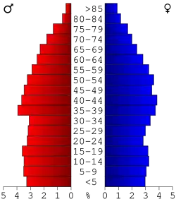 Bevolkingspiramide White County
