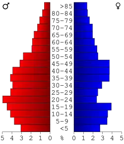 Bevolkingspiramide Wilkinson County