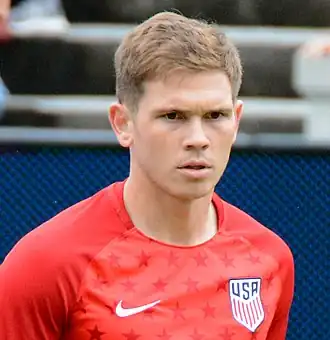 Trapp met Amerika in 2019.