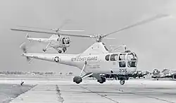 H-5 Helicopter tijdens de landing (1949)